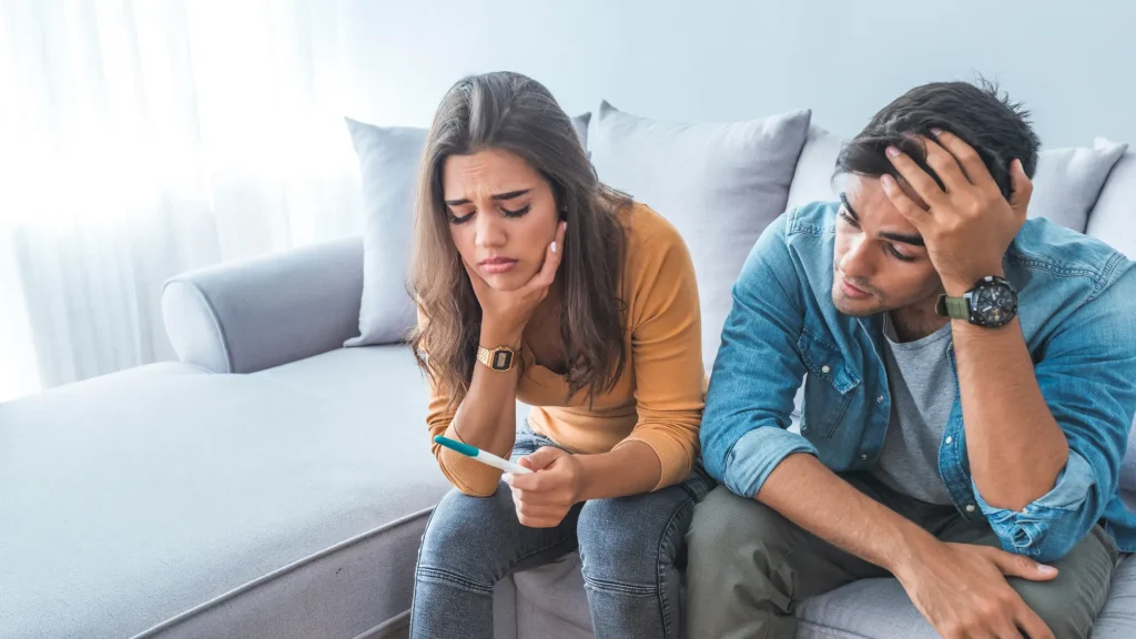 stress and fertility effects within a couple